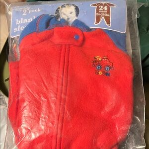 Red and Blue Baby Sleeper Set 2 Pack